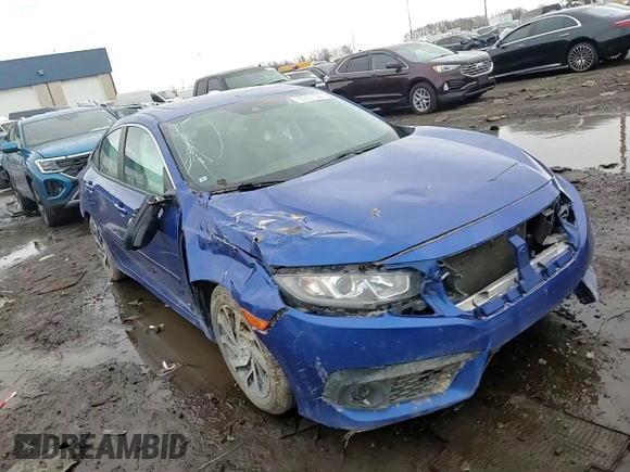 2016 Honda Civic Sedan EX with VIN 19XFC2F83GE057174, listed as a Copart auction lot 50207535 with 79,872 mi miles and Clean Title. Bid and sale history available at carsss.com. Image 11.