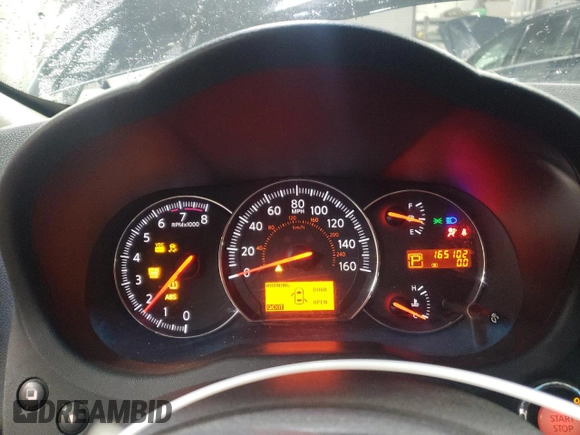 2009 Nissan Maxima SV with VIN 1N4AA51E79C854199, listed as a Copart auction lot 46933025 with 165,102 mi miles and Salvage Title. Bid and sale history available at DreamBid. Image 9.