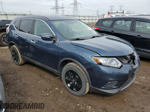 2015 Nissan Rogue SV z VIN 5N1AT2MK3FC862635, wystawiony jako Copart lot #49234305 z przebiegiem 157 703 mil mil oraz Szkoda całkowita • Salvage title. Historia ofert i sprzedaży dostępna na DreamBid. Obrazek 4.