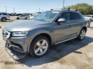 2018 Audi Q5 Premium Plus z VIN WA1BNAFYXJ2056895, wystawiony jako Copart lot #52614905 z przebiegiem 87 456 mil mil oraz Szkoda całkowita • Salvage title. Historia ofert i sprzedaży dostępna na DreamBid. Obrazek 1.