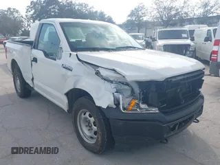 2018 Ford F-150 XL with VIN 1FTMF1EBXJFB94518, listed as a IAAI auction lot 41463535 with 137,037 mi miles. Bid and sale history available at carsss.com. Image 6.
