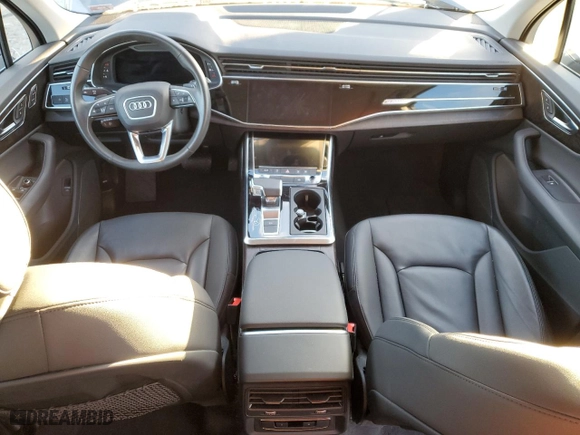 2021 Audi Q7 Premium with VIN WA1AXAF72MD030779, listed as a Copart auction lot 80773073 with 0 mi miles. Bid and sale history available at carsss.com. Image 8.