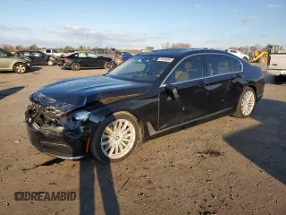2018 BMW 7 Series 740i with VIN WBA7E2C59JG742891, listed as a Copart auction lot 78184903 with 43,189 mi miles. Bid and sale history available at carsss.com. Image 1.
