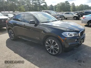 2019 BMW X6 xDrive35i with VIN 5UXKU2C59K0Z63092, listed as a Copart auction lot 72913844 with 62,189 mi miles and Salvage Title. Bid and sale history available at carsss.com. Image 4.