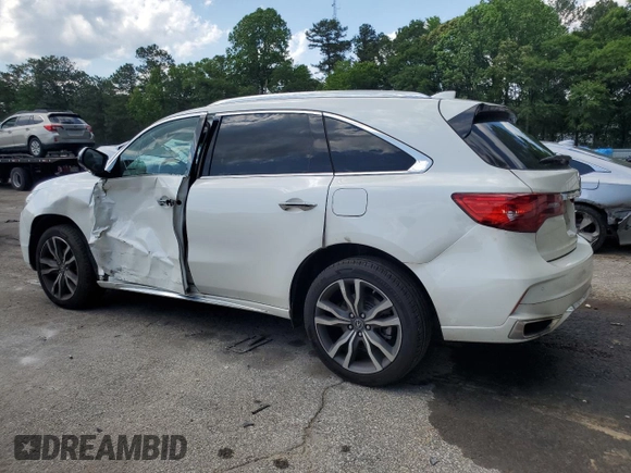 2019 Acura MDX Advance с VIN 5J8YD3H88KL004738, выставлен на аукционе Copart как лот 57095275 с пробегом 106 171 миль миль и Списание • Salvage title. История ставок и продаж доступна на DreamBid. Изображение 2.
