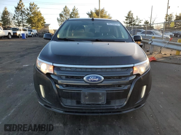 2012 Ford Edge Sport with VIN 2FMDK4AK4CBA92005, listed as a Copart auction lot 86296614 with 164,260 mi miles and Salvage Title. Bid and sale history available at carsss.com. Image 5.