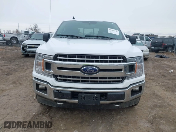 2019 Ford F-150 XL with VIN 1FTFW1E41KKF32648, listed as a IAAI auction lot 41685246 with 33,127 mi miles. Bid and sale history available at carsss.com. Image 12.