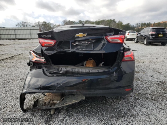 2022 Chevrolet Malibu LT with VIN 1G1ZD5ST8NF194127, listed as a Copart auction lot 44218745 with 61,365 mi miles and Non Repairable. Bid and sale history available at carsss.com. Image 6.