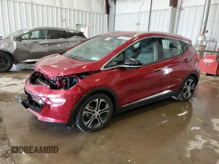 2017 Chevrolet Bolt EV Premier z VIN 1G1FX6S01H4166210, wystawiony jako Copart lot #60314705 z przebiegiem 42 703 mil mil oraz Nie do naprawy • Non repairable. Historia ofert i sprzedaży dostępna na DreamBid. Obrazek 1.