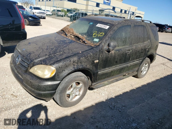 1999 Mercedes-Benz M 320/430/500 z VIN 4JGAB54EXXA123757, wystawiony jako Copart lot #81432384 z przebiegiem 135 174 mil mil oraz Czysty tytuł • Clean title. Historia ofert i sprzedaży dostępna na DreamBid. Obrazek 1.
