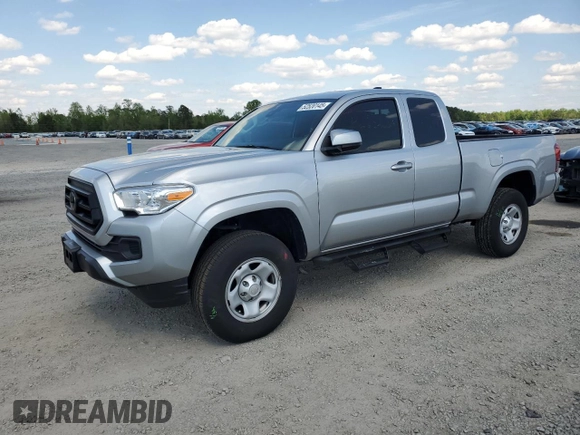2023 Toyota Tacoma SR with VIN 3TYSX5ENXPT018099, listed as a Copart auction lot 52520145 with 15,640 mi miles and Salvage title. Bid and sale history available at DreamBid. Image 1.