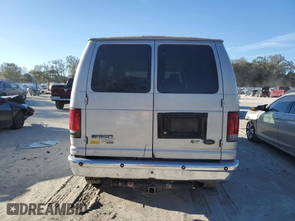 2011 Ford Econoline Passenger XL with VIN 1FBNE3BL4BDA31980, listed as a Copart auction lot 47813105 with 154,845 mi miles and Clean Title. Bid and sale history available at carsss.com. Image 6.