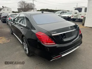 2016 Mercedes-Benz S-Class AMG S 63 with VIN WDDUG7JB6GA243201, listed as a Copart auction lot 86297544 with 88,290 mi miles and Clean Title. Bid and sale history available at carsss.com. Image 2.