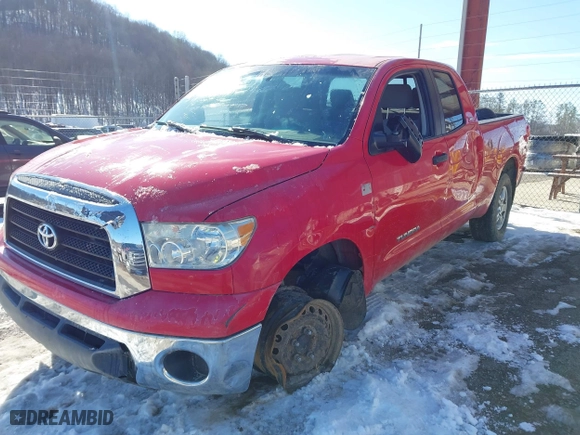 2007 Toyota Tundra SR5 with VIN 5TBBT54197S451847, listed as a IAAI auction lot 41399485 with 168,863 mi miles. Bid and sale history available at carsss.com. Image 18.