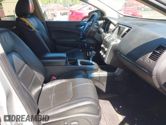 2011 Nissan Murano S with VIN JN8AZ1MWXBW176864, listed as a IAAI auction lot 42167126 with 124,165 mi miles and . Bid and sale history available at DreamBid. Image 5.