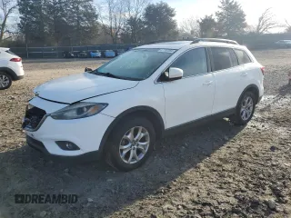 2014 Mazda CX-9 Touring with VIN JM3TB3CV8E0445908, listed as a Copart auction lot 44104695 with 132,423 mi miles and Salvage Title. Bid and sale history available at carsss.com. Image 1.