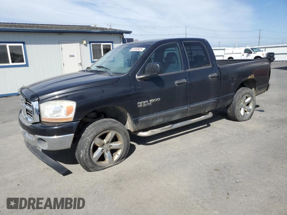2006 Dodge 1500 SLT z VIN 1D7HU18N96S677757, wystawiony jako Copart lot #53183825 z przebiegiem 347 767 mil mil oraz Czysty tytuł • Clean title. Historia ofert i sprzedaży dostępna na DreamBid. Obrazek 1.