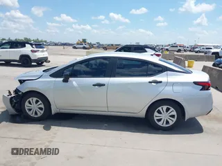 2024 Nissan Versa S with VIN 3N1CN8DV2RL841405, listed as a IAAI auction lot 42080581 with 12,605 mi miles. Bid and sale history available at carsss.com. Image 15.