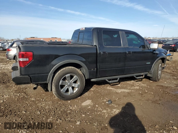 2012 Ford F-150 XL with VIN 1FTFW1ET5CFA99529, listed as a Copart auction lot 48192955 with 140,289 mi miles and Salvage Title. Bid and sale history available at carsss.com. Image 3.