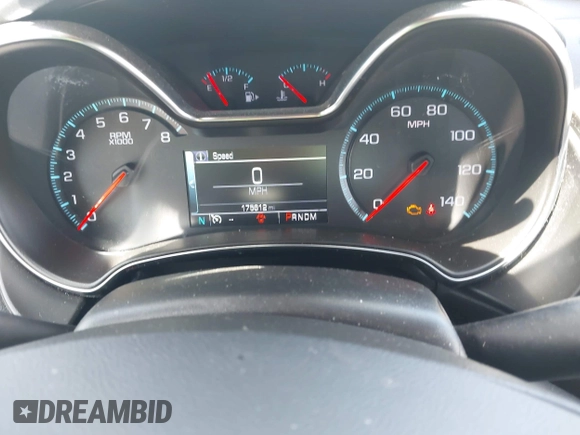 2015 Chevrolet Impala LT with VIN 1G1125S33FU126964, listed as a IAAI auction lot 42094019 with 175,612 mi miles and . Bid and sale history available at DreamBid. Image 7.