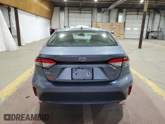 2021 Toyota Corolla LE with VIN 5YFEPMAE2MP163747, listed as a Copart auction lot 54667605 with 39,648 mi miles and Salvage Title. Bid and sale history available at DreamBid. Image 6.