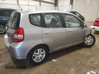 2008 Honda Fit with VIN JHMGD37478S039275, listed as a Copart auction lot 50635475 with 180,719 mi miles and Salvage Title. Bid and sale history available at carsss.com. Image 3.