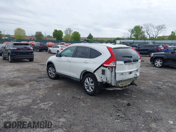 2014 Honda CR-V EX-L with VIN 5J6RM4H7XEL064616, listed as a IAAI auction lot 42059387 with 119,435 mi miles. Bid and sale history available at carsss.com. Image 3.