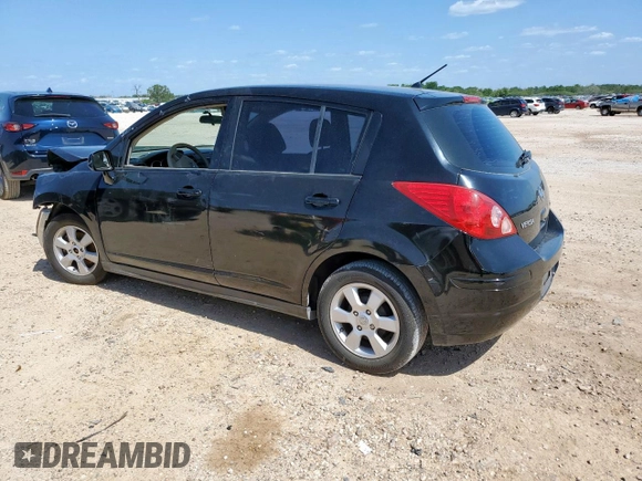 2009 Nissan Versa SL with VIN 3N1BC13E69L383863, listed as a Copart auction lot 59166235 with 138,630 mi miles and Salvage title. Bid and sale history available at DreamBid. Image 2.