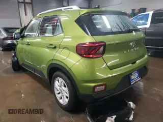 2020 Hyundai Venue SEL with VIN KMHRC8A3XLU027012, listed as a Copart auction lot 45760145 with 62,566 mi miles and Salvage Title. Bid and sale history available at carsss.com. Image 2.