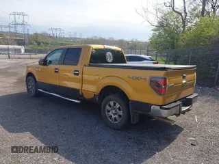 2009 Ford F-150 XL with VIN 1FTPW14V49KC41926, listed as a IAAI auction lot 42010884 with 132,529 mi miles. Bid and sale history available at carsss.com. Image 3.