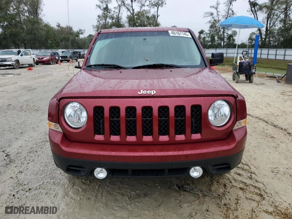 2016 Jeep Patriot Sport with VIN 1C4NJPBB6GD699213, listed as a Copart auction lot 46167145 with 72,152 mi miles and Salvage Title. Bid and sale history available at carsss.com. Image 5.