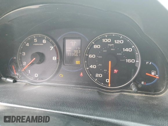 2004 Acura TSX with VIN JH4CL95854C026295, listed as a Copart auction lot 51118485 with 333,561 mi miles and Salvage title. Bid and sale history available at DreamBid. Image 9.