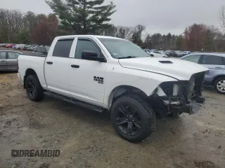 2019 Ram 1500 Tradesman z VIN 1C6RR7KT3KS556489, wystawiony jako Copart lot #51891605 z przebiegiem 122 817 mil mil oraz Szkoda całkowita • Salvage title. Historia ofert i sprzedaży dostępna na DreamBid. Obrazek 4.