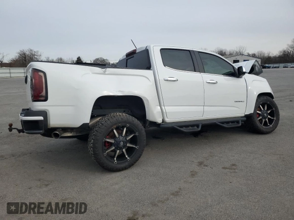 2020 GMC Canyon 4WD Denali with VIN 1GTG6EEN7L1131116, listed as a Copart auction lot 44354675 with 0 mi miles and Salvage Title. Bid and sale history available at carsss.com. Image 3.