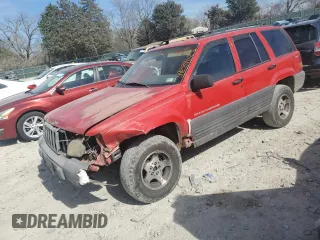 1997 Jeep Grand Cherokee Laredo with VIN 1J4GZ58S0VC501591, listed as a Copart auction lot 49289625 with 305,201 mi miles and Salvage Title. Bid and sale history available at carsss.com. Image 1.