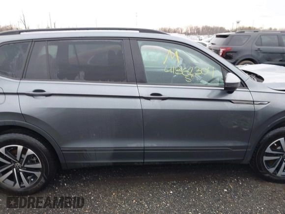 2024 Volkswagen Tiguan S with VIN 3VVRB7AX0RM001960, listed as a IAAI auction lot 41362304 with 16,655 mi miles and . Bid and sale history available at DreamBid. Image 13.