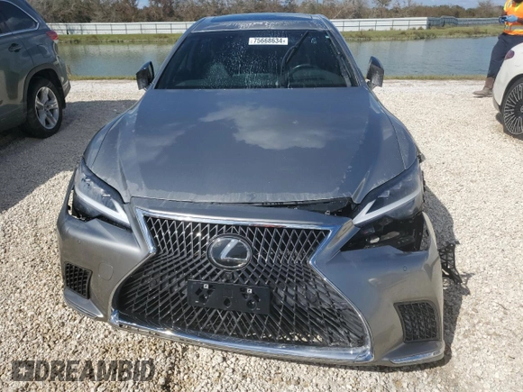 2021 Lexus LS 500 with VIN JTHD51FF7M5014893, listed as a Copart auction lot 75668634 with Not provided miles and Non repairable. Bid and sale history available at DreamBid. Image 5.