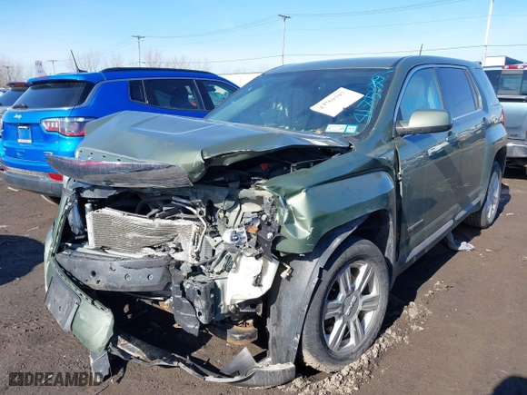 2015 GMC Terrain SLE with VIN 2GKFLVEK8F6225795, listed as a IAAI auction lot 41759797 with 110,123 mi miles. Bid and sale history available at carsss.com. Image 19.