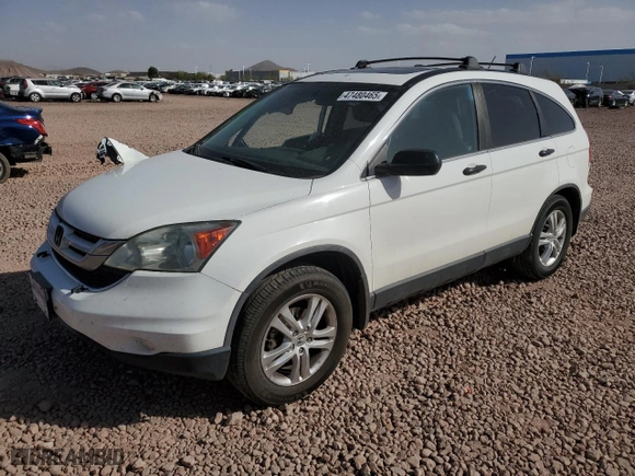 2010 Honda CR-V EX with VIN 5J6RE3H51AL037000, listed as a Copart auction lot 47480465 with 235,951 mi miles and Salvage Title. Bid and sale history available at carsss.com. Image 1.