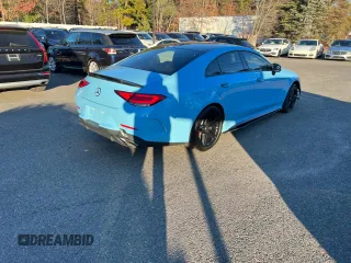 2020 Mercedes-Benz CLS with VIN WDD2J5KB7LA049833, listed as a Copart auction lot 83696324 with 43,909 mi miles and Clean Title. Bid and sale history available at carsss.com. Image 4.