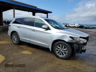 2014 Infiniti QX60 with VIN 5N1AL0MM1EC507970, listed as a Copart auction lot 49185145 with 110,073 mi miles and Salvage Title. Bid and sale history available at carsss.com. Image 4.