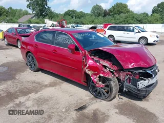 2015 Lexus GS 350 with VIN JTHCE1BL9FA003668, listed as a IAAI auction lot 37333885 with 165,469 mi miles. Bid and sale history available at carsss.com. Image 1.