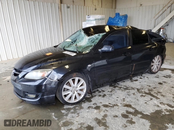 2008 Mazda 3 Mazdaspeed3 Sport with VIN JM1BK34L481776517, listed as a Copart auction lot 61673085 with 150,999 mi miles and Salvage title. Bid and sale history available at DreamBid. Image 1.