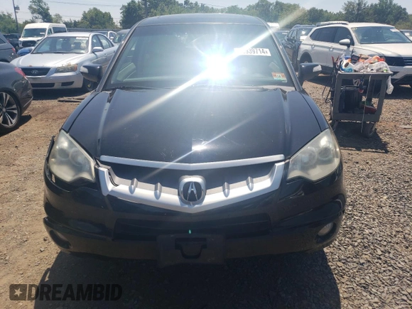 2009 Acura RDX Technology with VIN 5J8TB18599A002254, listed as a Copart auction lot 62939714 with 158,051 mi miles and Salvage title. Bid and sale history available at DreamBid. Image 5.