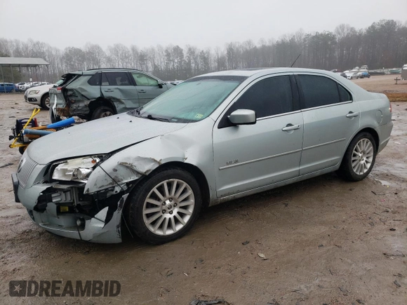 2007 Mercury Milan Premier z VIN 3MEHM02137R607144, wystawiony jako Copart lot #45166215 z przebiegiem 193 794 mil mil oraz Szkoda całkowita • Salvage title. Historia ofert i sprzedaży dostępna na DreamBid. Obrazek 1.