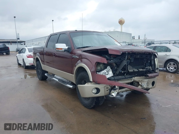 2009 Ford F-150 XL with VIN 1FTPW12V49KC53531, listed as a IAAI auction lot 41472665 with 211,753 mi miles. Bid and sale history available at carsss.com. Image 1.
