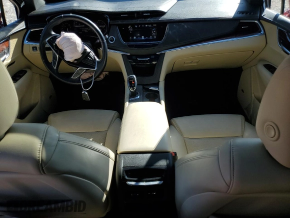 2018 Cadillac XT5 Luxury FWD with VIN 1GYKNCRS7JZ166944, listed as a Copart auction lot 45815705 with 74,289 mi miles and Non Repairable. Bid and sale history available at carsss.com. Image 8.