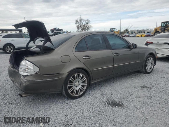 2008 Mercedes-Benz E-Class Sport 5.5L with VIN WDBUF72X48B283181, listed as a Copart auction lot 85574654 with 135,542 mi miles and Salvage Title. Bid and sale history available at carsss.com. Image 3.