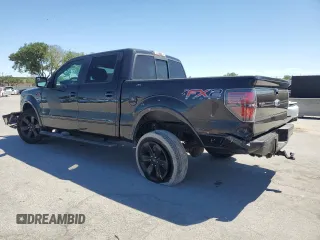 2014 Ford F-150 XL with VIN 1FTFW1CF4EFC48206, listed as a Copart auction lot 49866575 with 157,879 mi miles and Salvage Title. Bid and sale history available at carsss.com. Image 2.