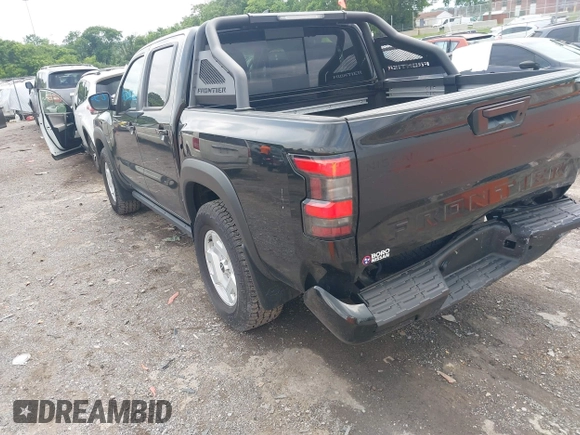 2024 Nissan Frontier SV with VIN 1N6ED1EK2RN627094, listed as a IAAI auction lot 42308056 with 5,692 mi miles and . Bid and sale history available at DreamBid. Image 3.